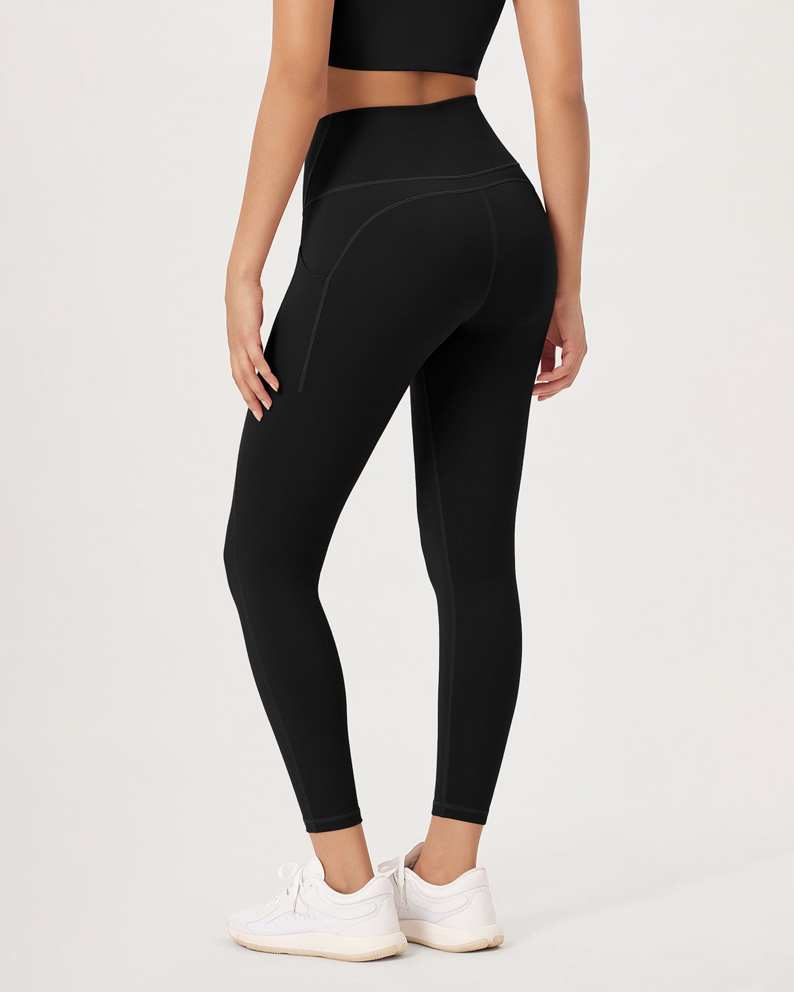 25�High Waist Workout Leggings with Pockets - ododos