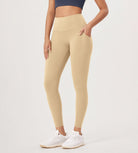 2-Pack 25�High Waist Workout Leggings with Pockets - ododos