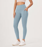 2-Pack 25�High Waist Workout Leggings with Pockets - ododos
