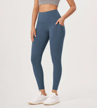 2-Pack 25�High Waist Workout Leggings with Pockets - ododos