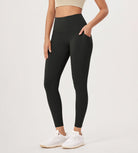 2-Pack 25�High Waist Workout Leggings with Pockets - ododos