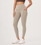 2-Pack 25�High Waist Workout Leggings with Pockets - ododos