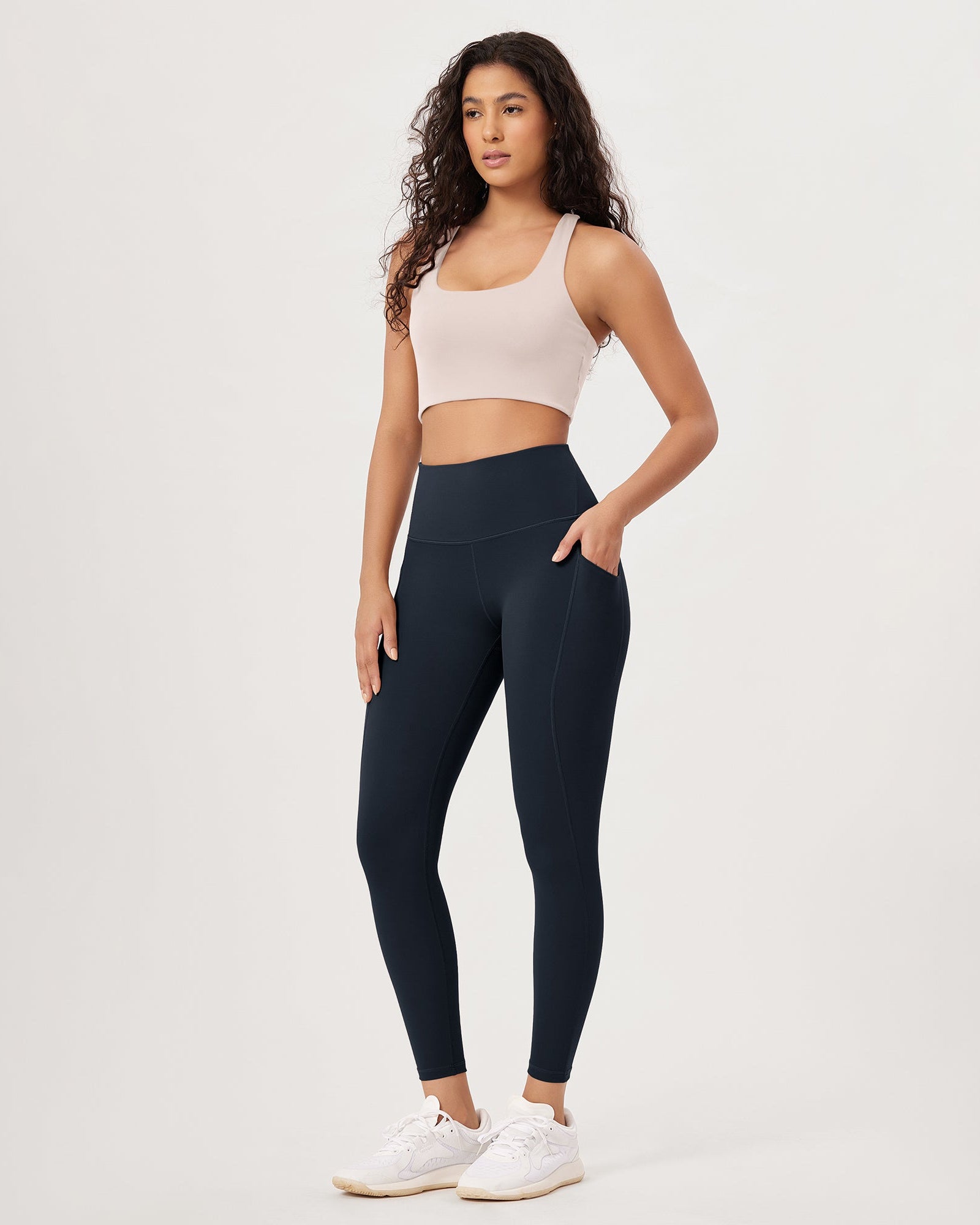 25�High Waist Workout Leggings with Pockets - ododos