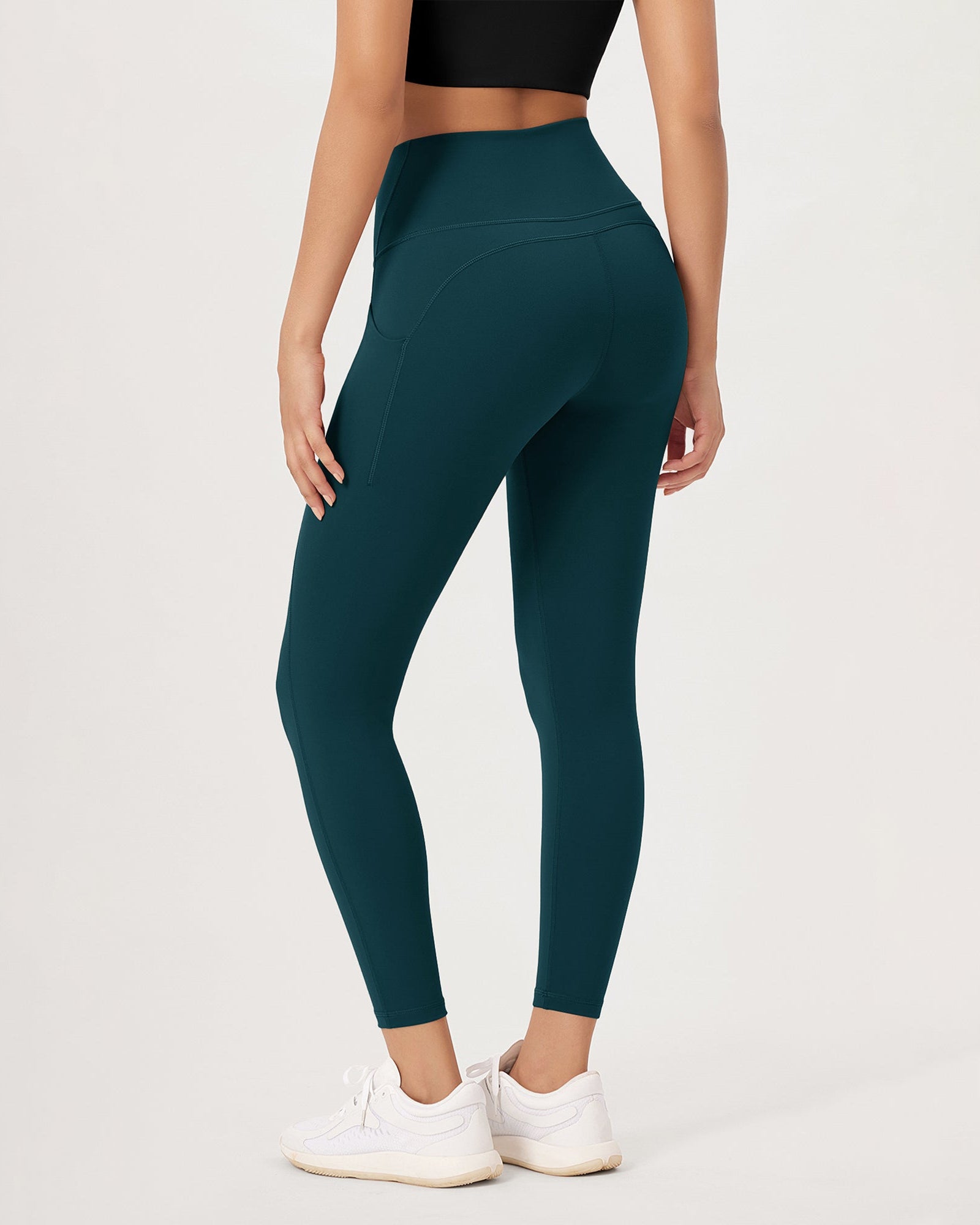 25�High Waist Workout Leggings with Pockets - ododos