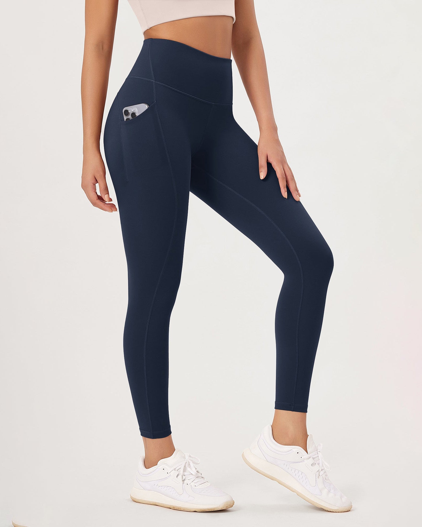 25�High Waist Workout Leggings with Pockets - ododos