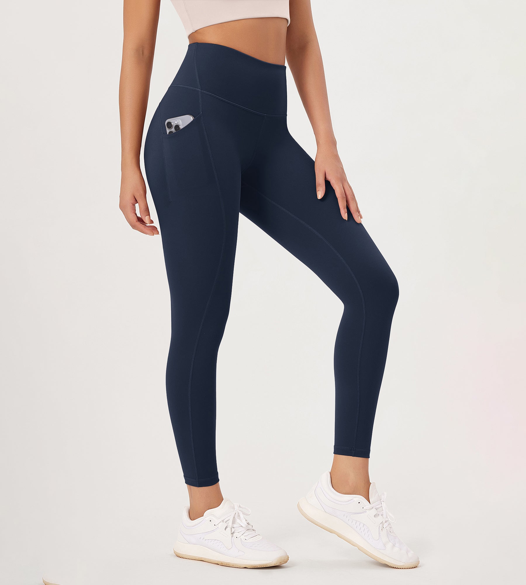 25�High Waist Workout Leggings with Pockets - ododos