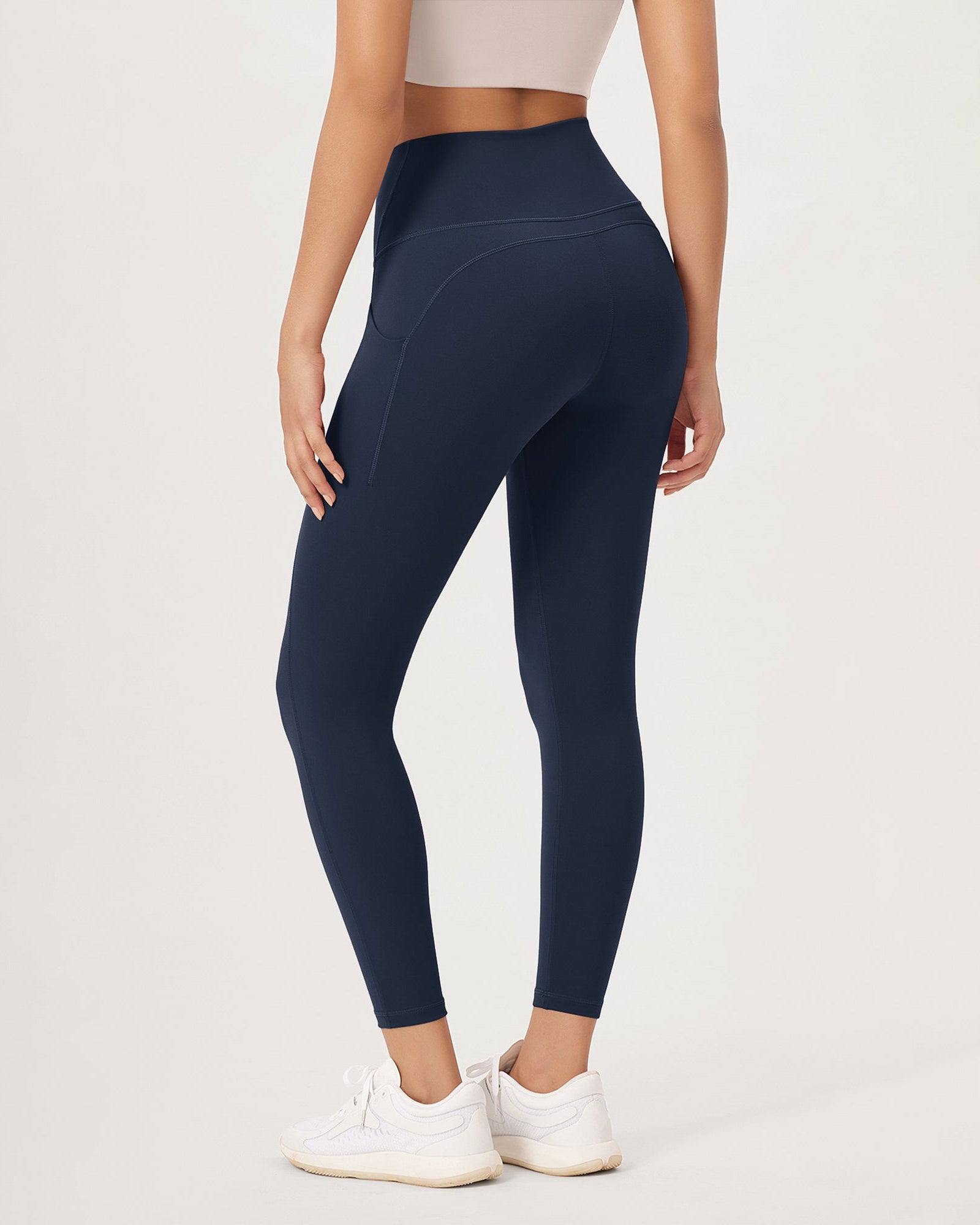 25�High Waist Workout Leggings with Pockets - ododos