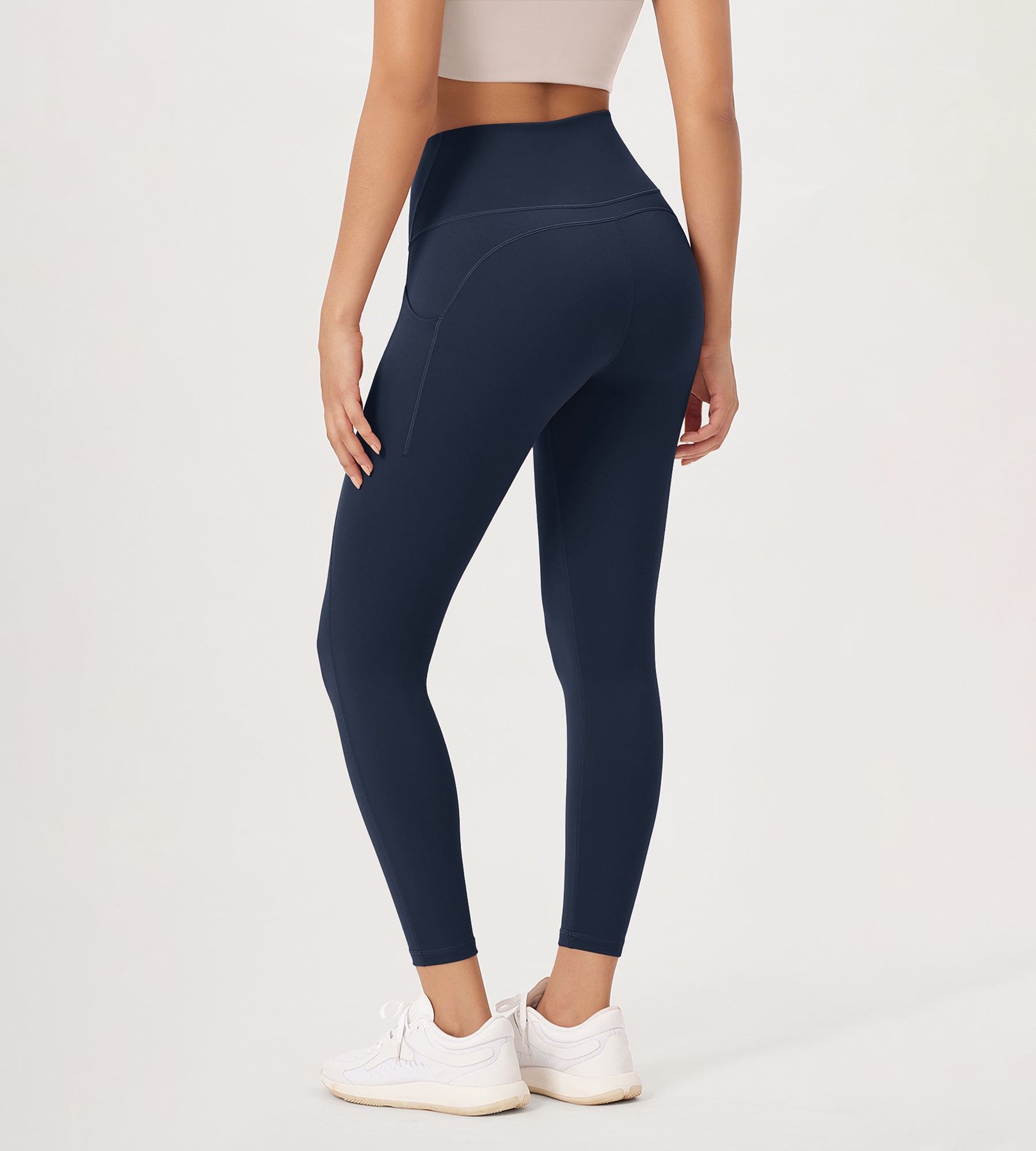 25�High Waist Workout Leggings with Pockets - ododos