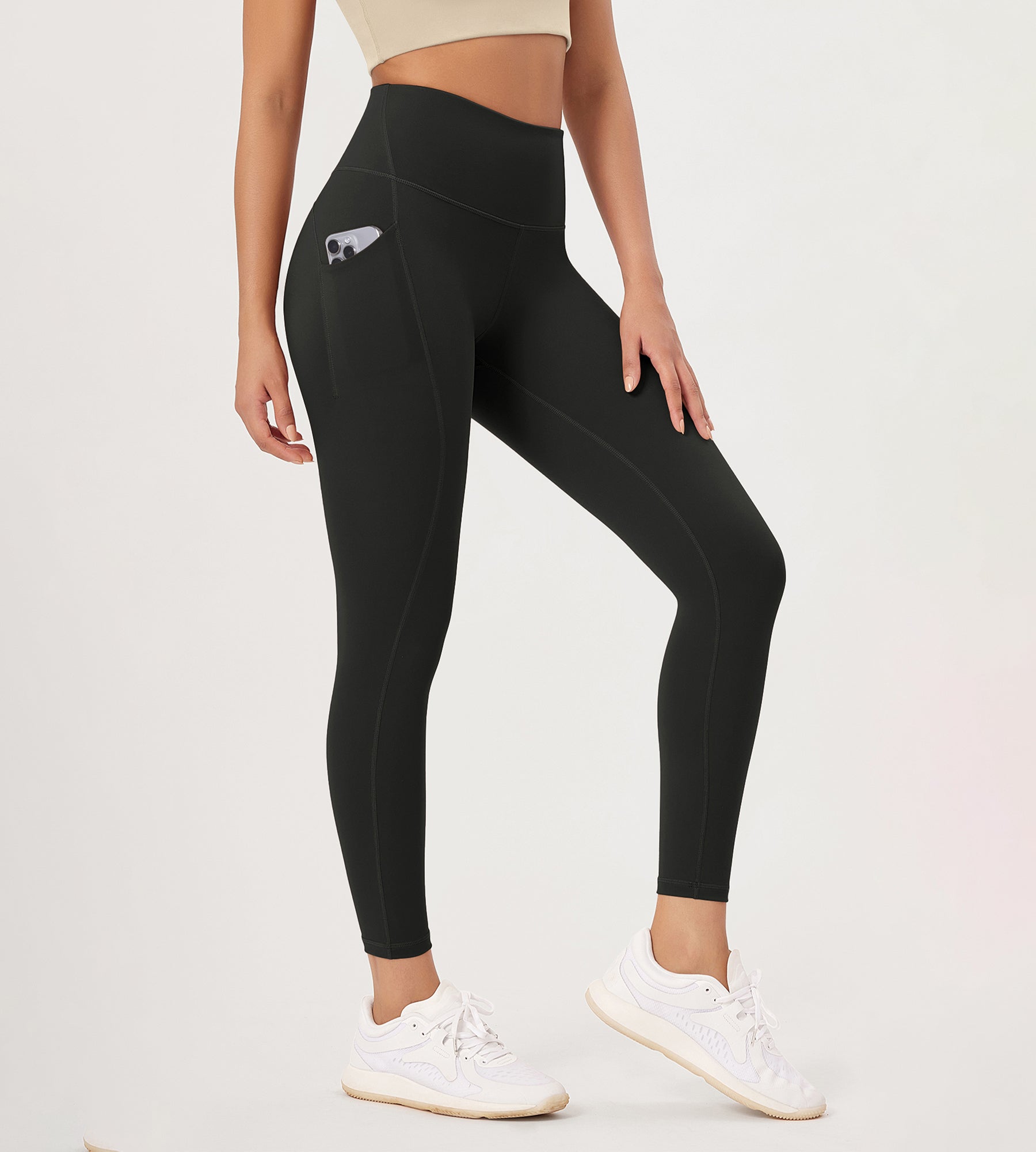 25�High Waist Workout Leggings with Pockets - ododos