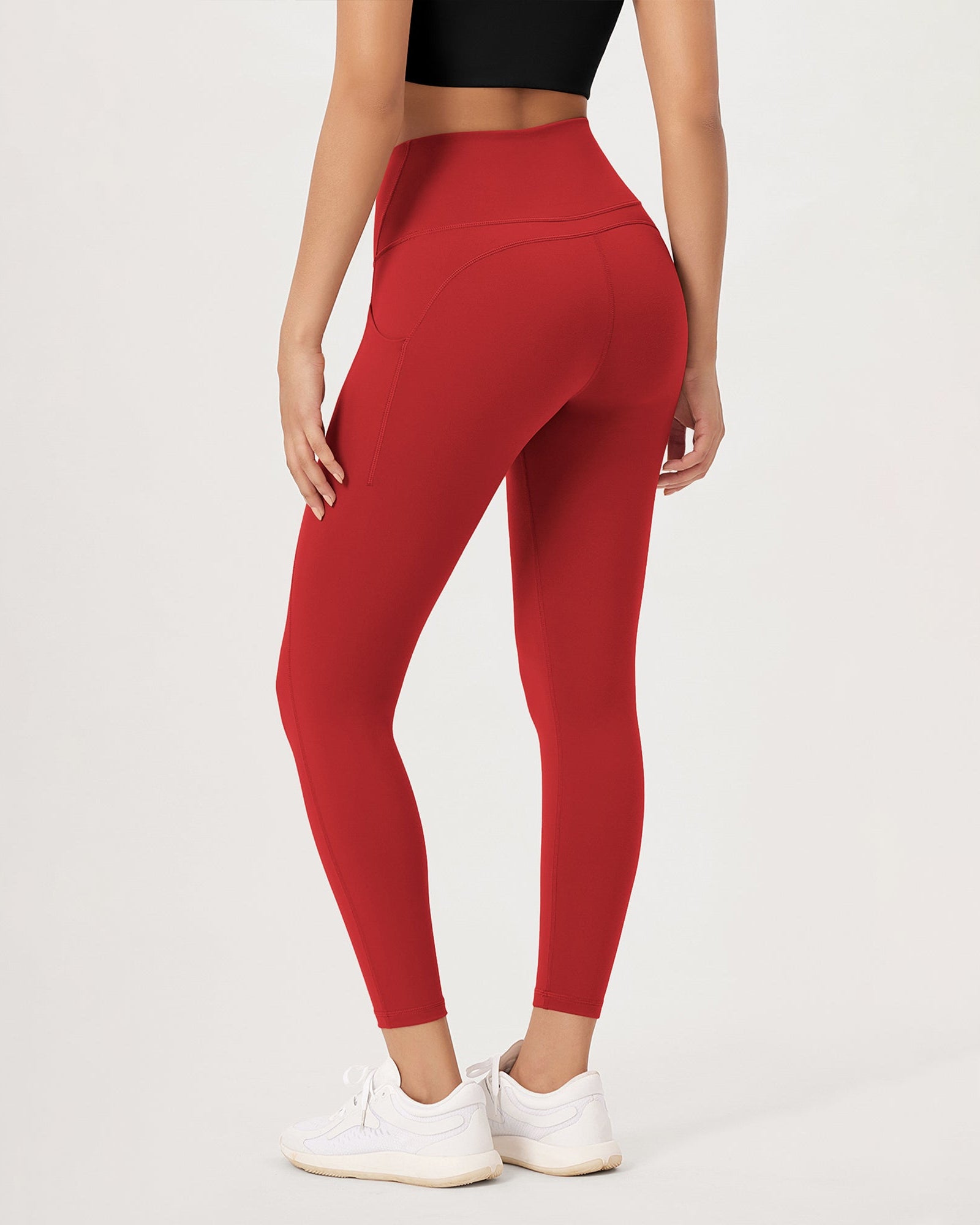 25�High Waist Workout Leggings with Pockets - ododos