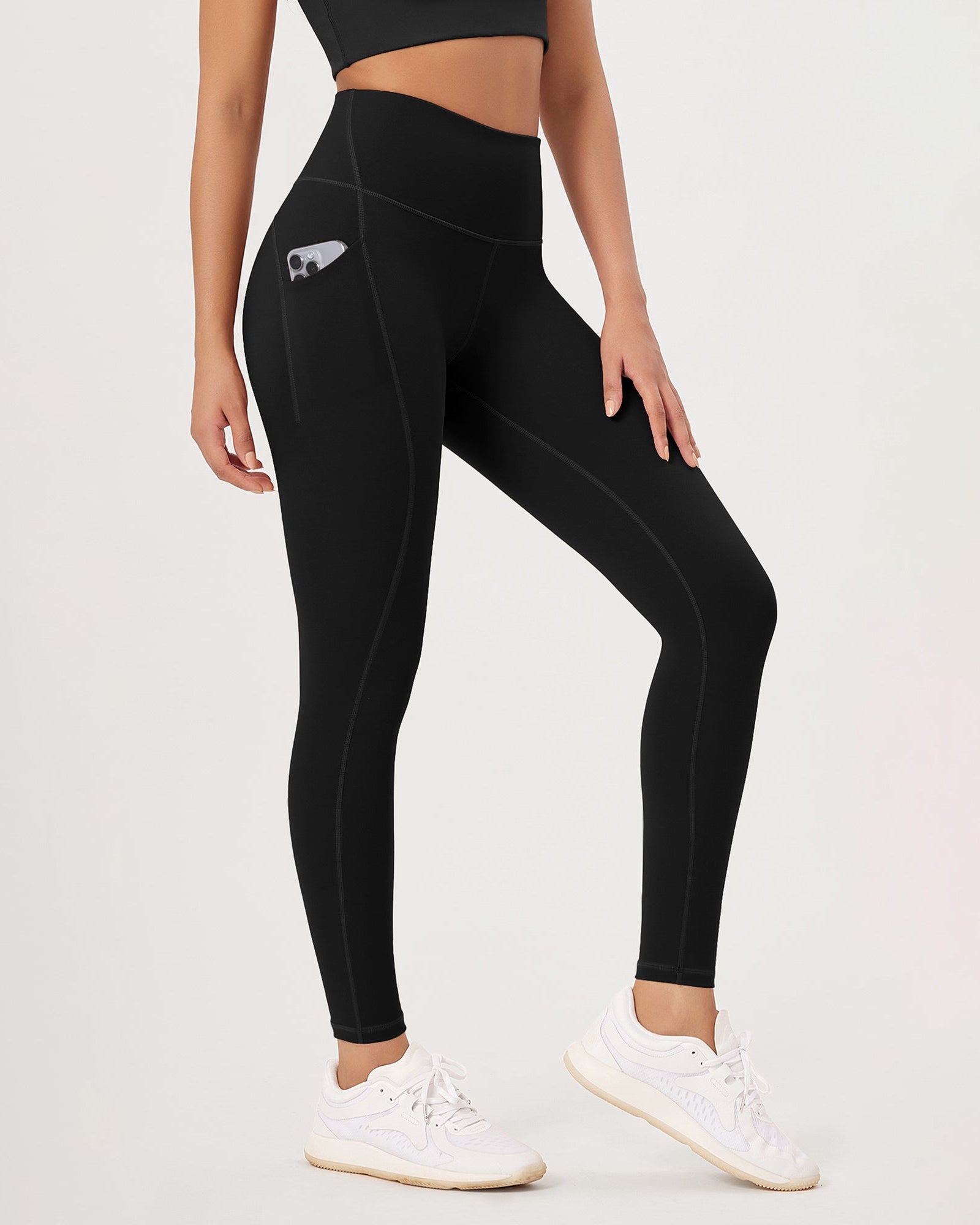28�High Waist Workout Leggings with Pockets - ododos