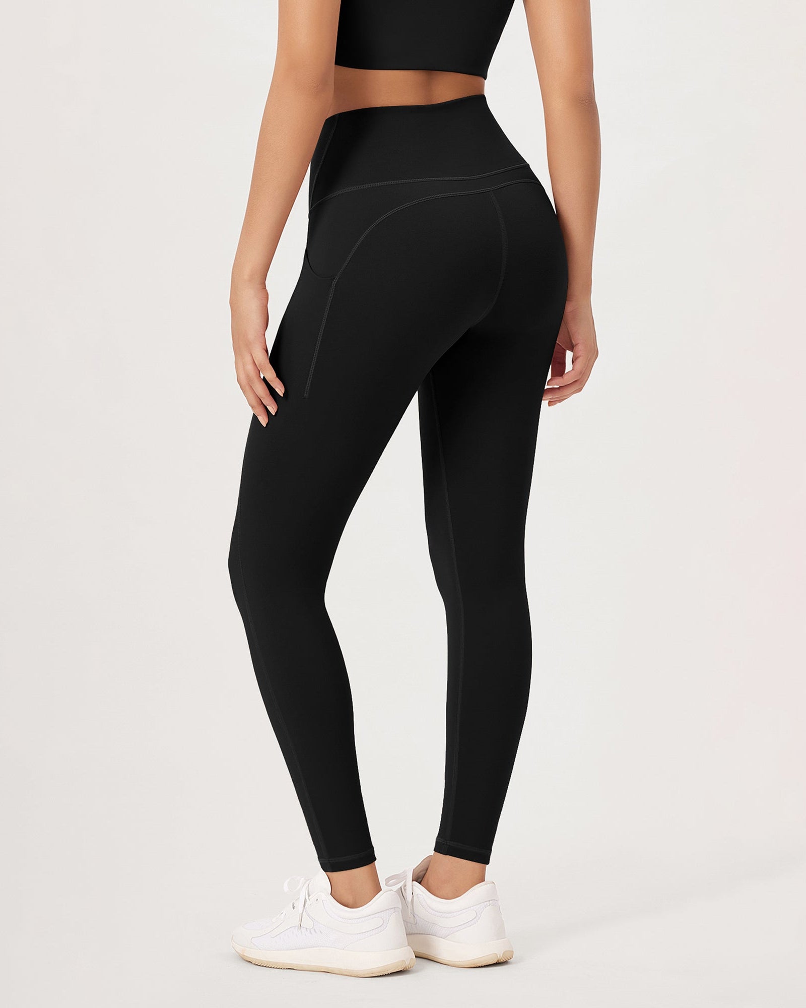 28�High Waist Workout Leggings with Pockets - ododos