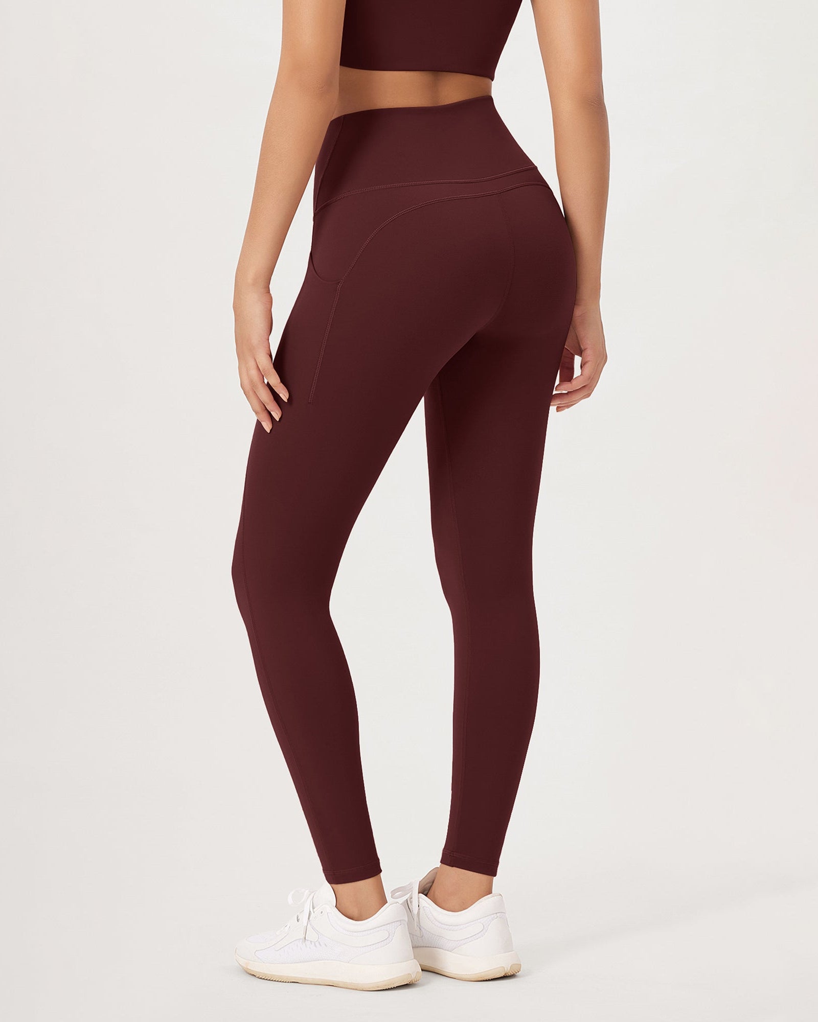 2-Pack 28 High Waist Workout Leggings with Pockets - ododos