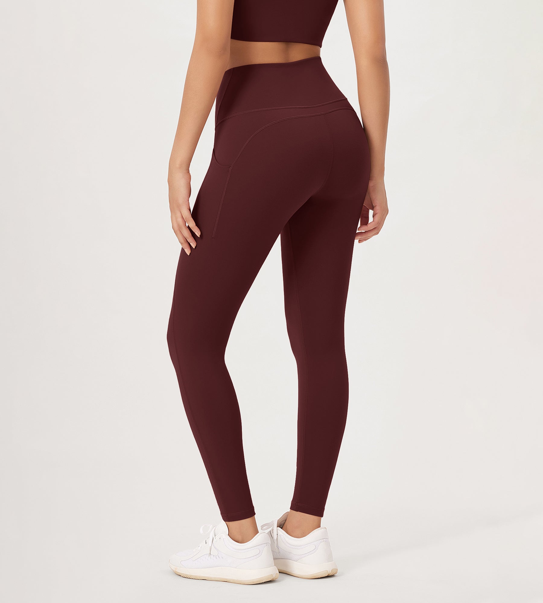 2-Pack 28 High Waist Workout Leggings with Pockets - ododos