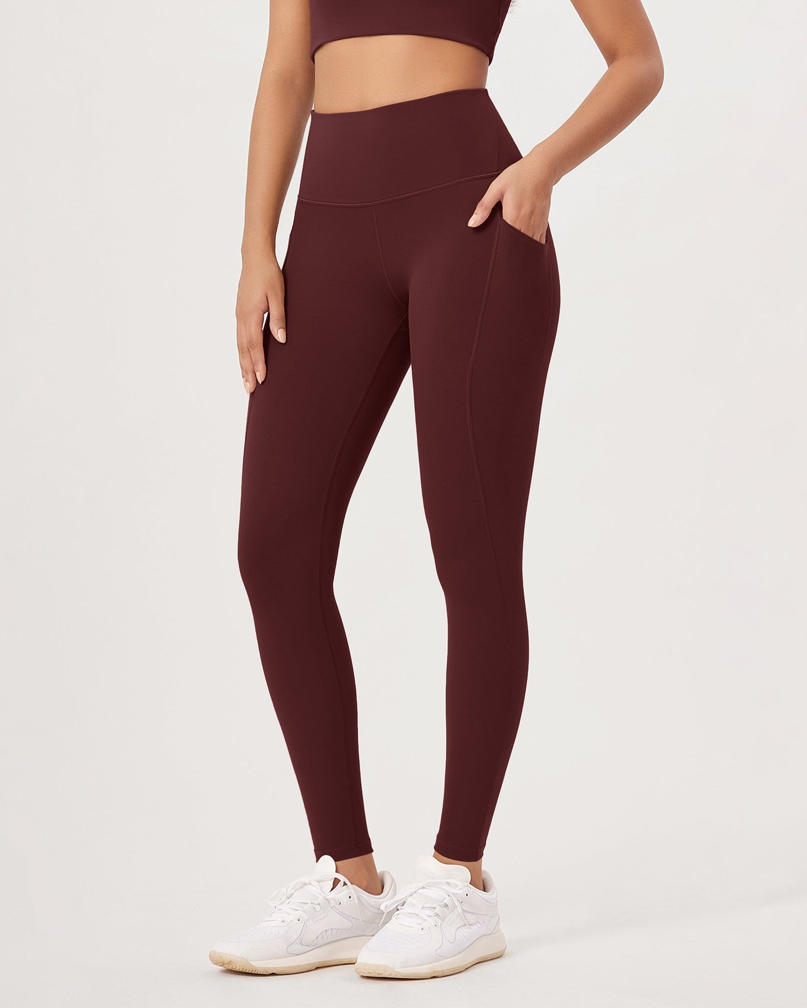 2-Pack 28 High Waist Workout Leggings with Pockets - ododos