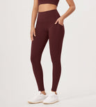 2-Pack 28 High Waist Workout Leggings with Pockets - ododos