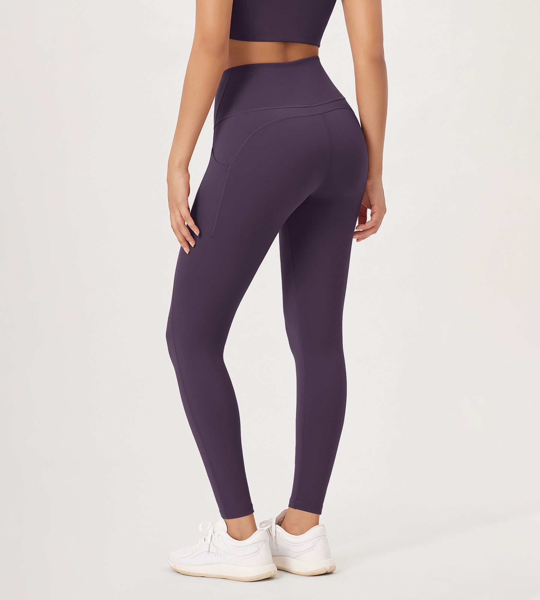 2-Pack 28 High Waist Workout Leggings with Pockets - ododos