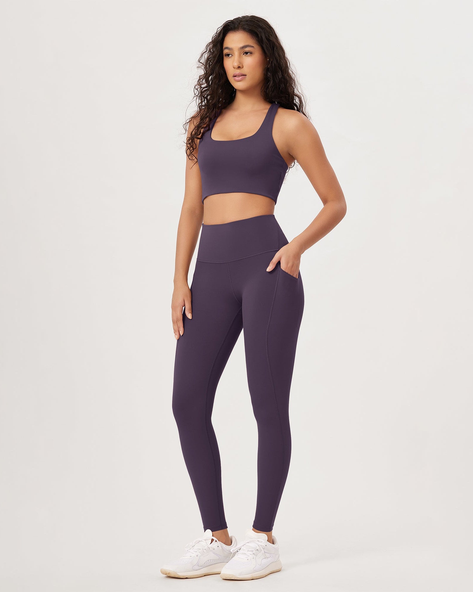 2-Pack 28 High Waist Workout Leggings with Pockets - ododos