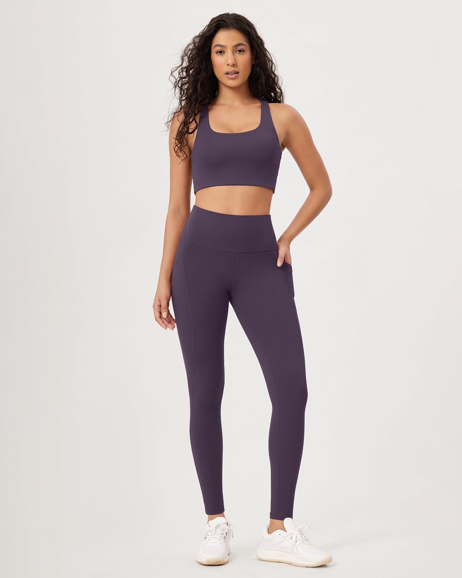 2-Pack 28 High Waist Workout Leggings with Pockets - ododos