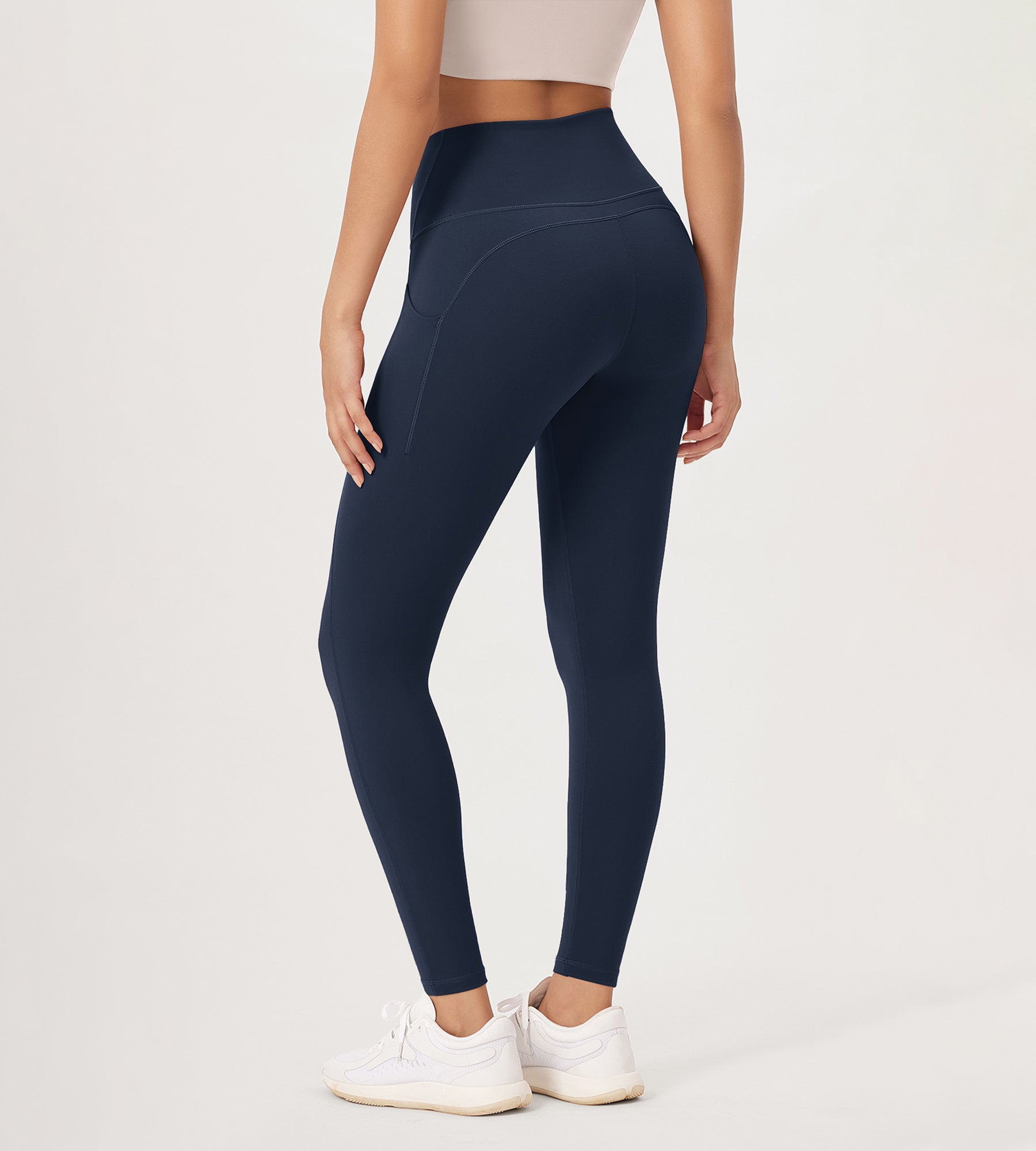2-Pack 28 High Waist Workout Leggings with Pockets - ododos