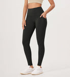 2-Pack 28 High Waist Workout Leggings with Pockets - ododos