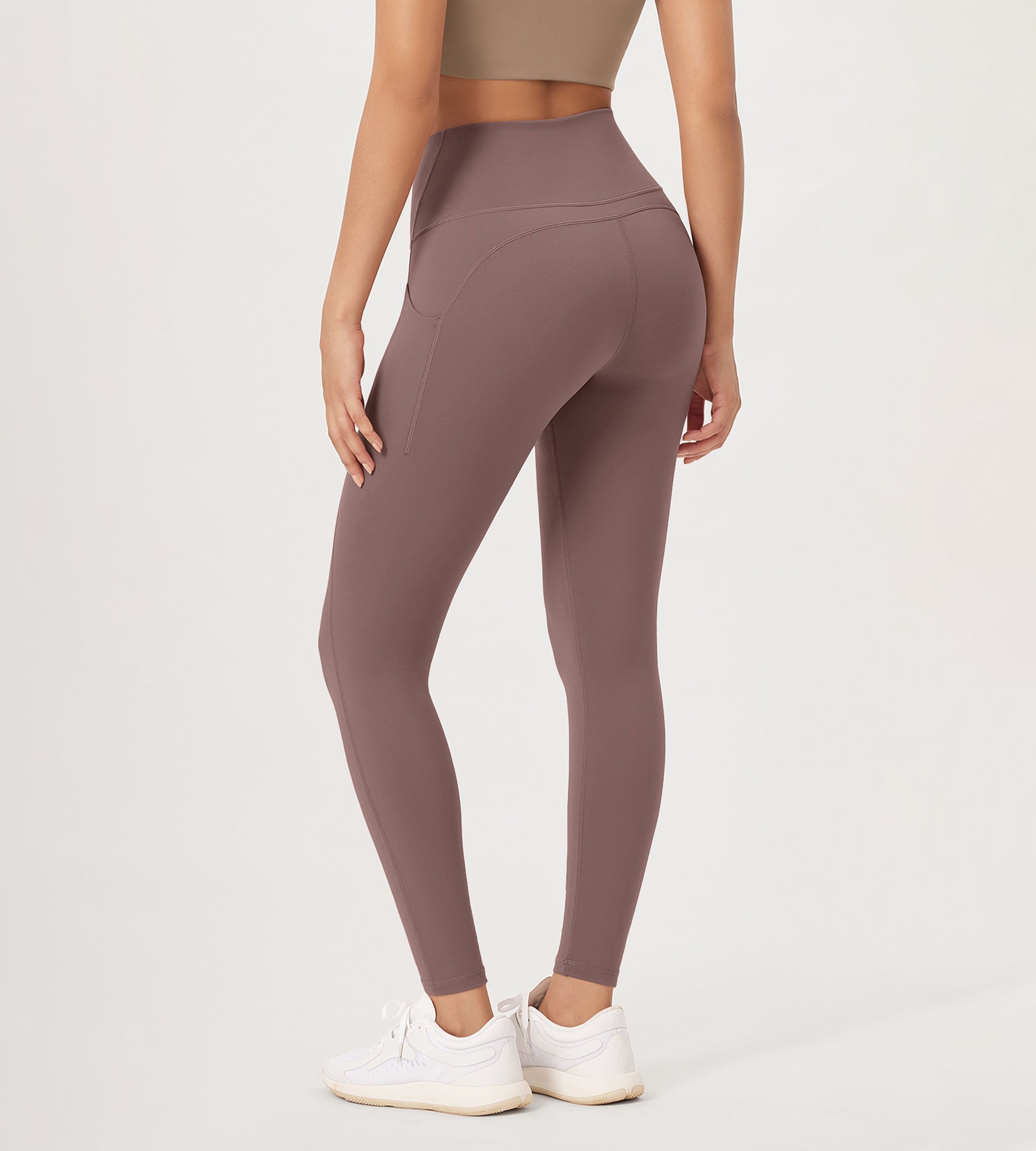 2-Pack 28 High Waist Workout Leggings with Pockets - ododos