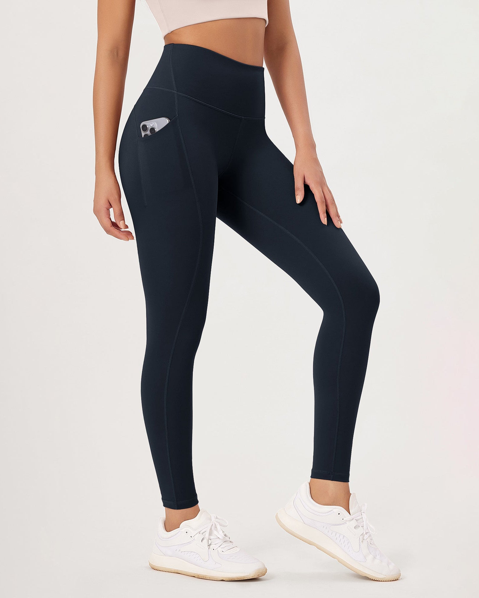 28�High Waist Workout Leggings with Pockets - ododos