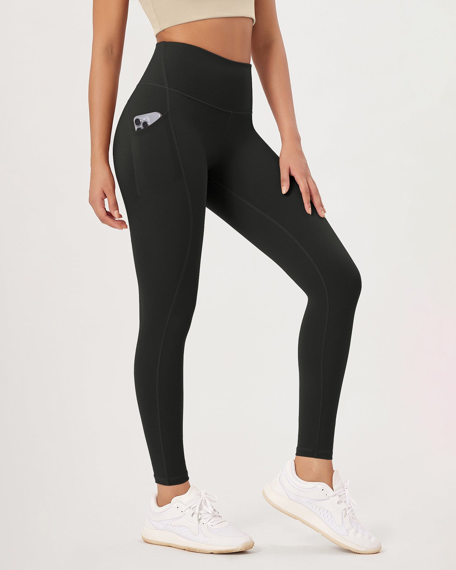 28�High Waist Workout Leggings with Pockets - ododos