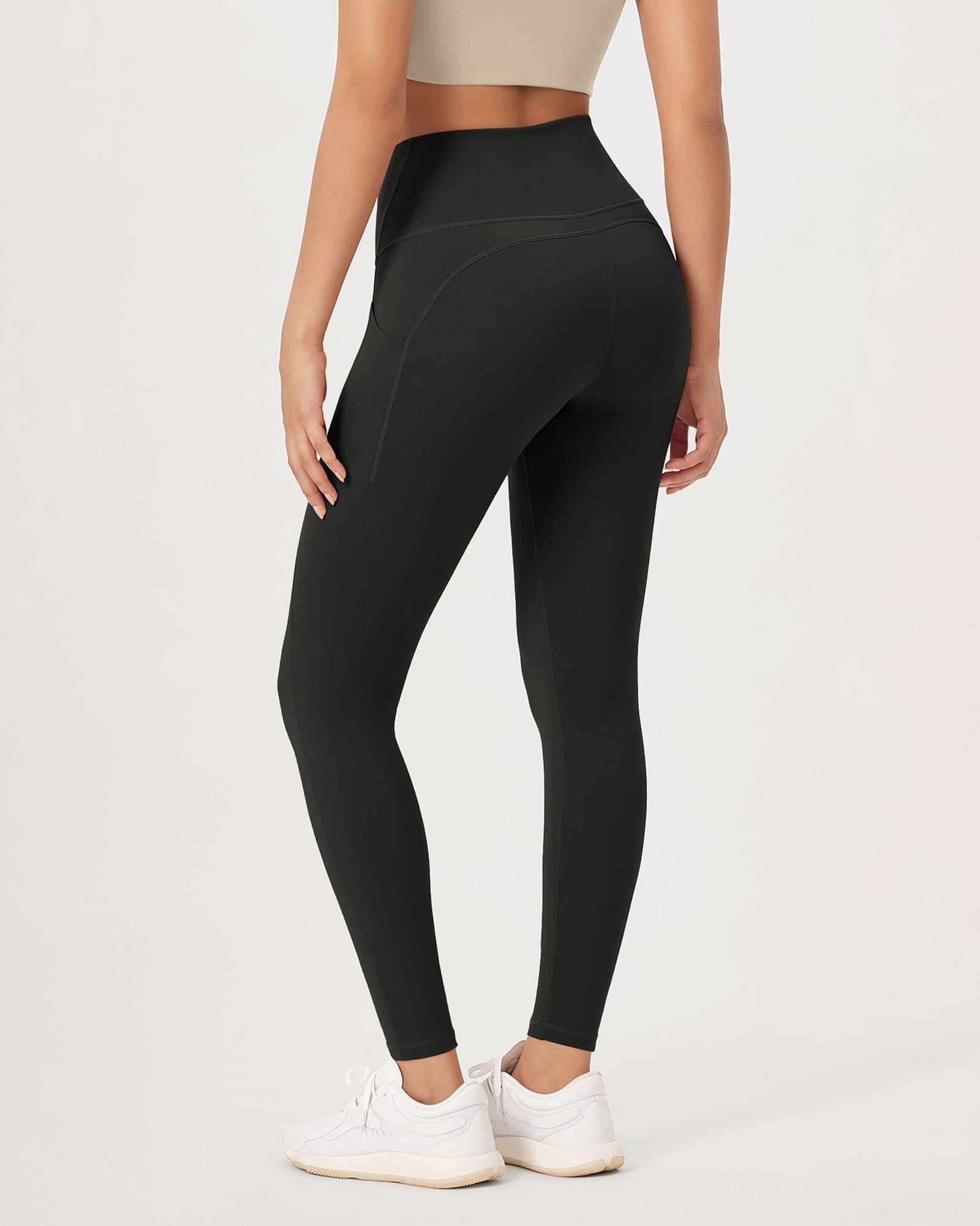 28�High Waist Workout Leggings with Pockets - ododos