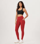 28�High Waist Workout Leggings with Pockets - ododos