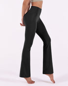 29 High Waisted Flared Work Pants - ododos