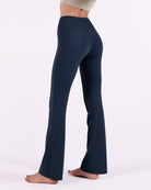 29 High Waisted Flared Work Pants - ododos