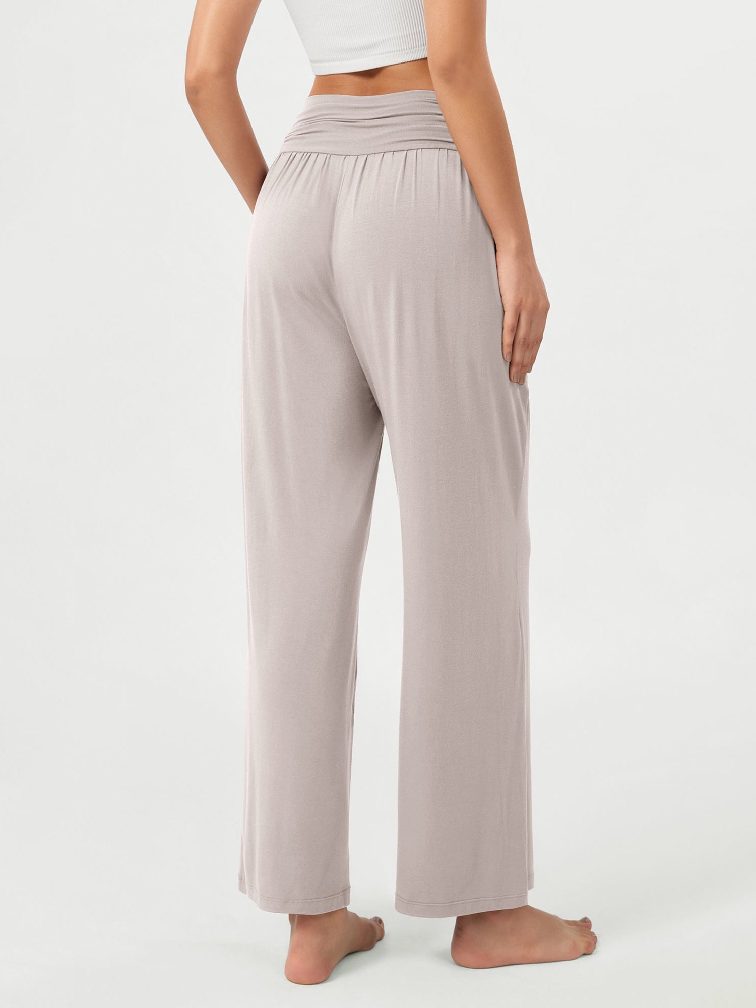 26 Wide Leg Palazzo Loose Comfy Lounge Pants with Pockets - ododos