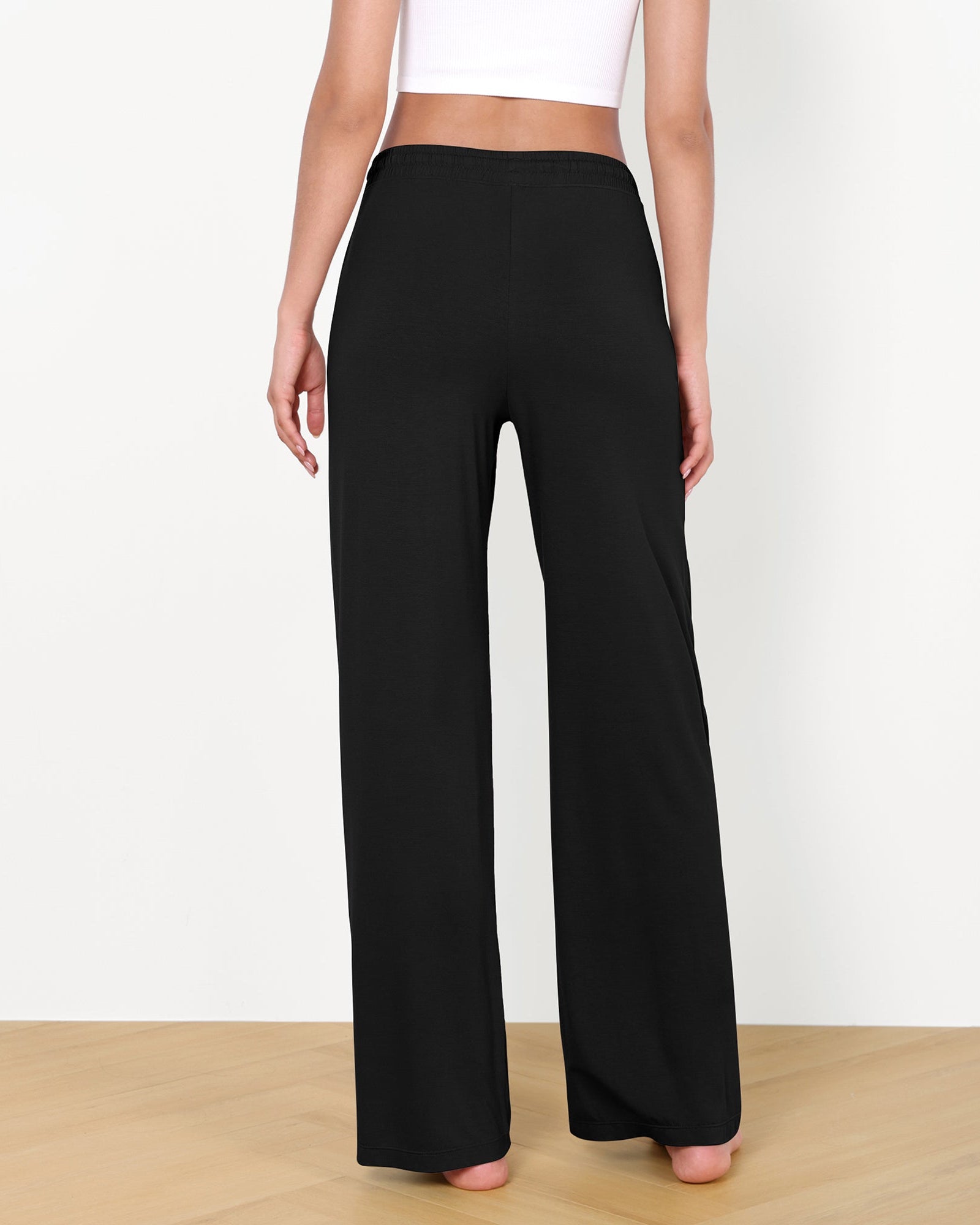 30 Drawstring Lightweight Loose Comfy Lounge Pants with Pockets - ododos