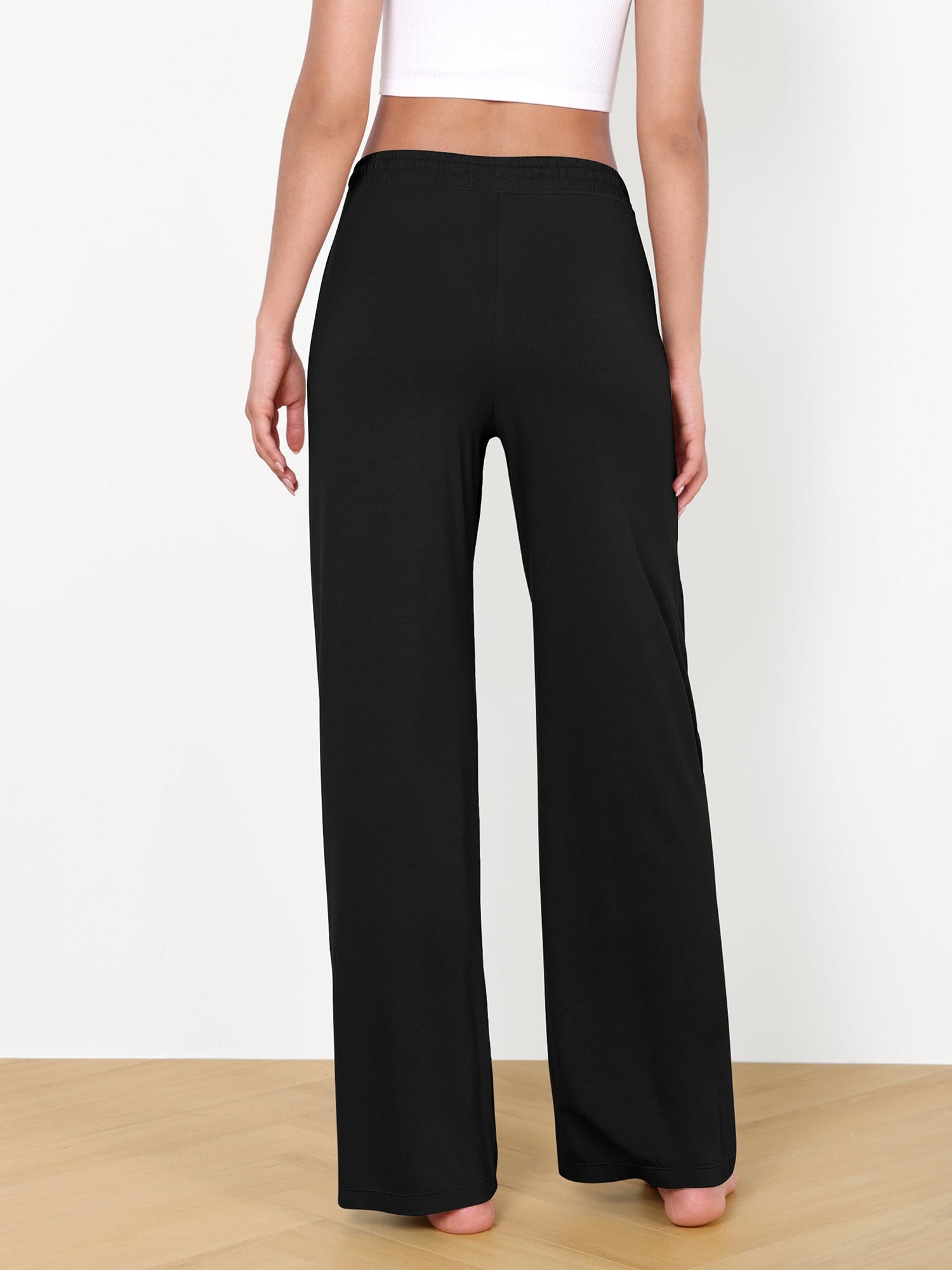 30 Drawstring Lightweight Loose Comfy Lounge Pants with Pockets - ododos
