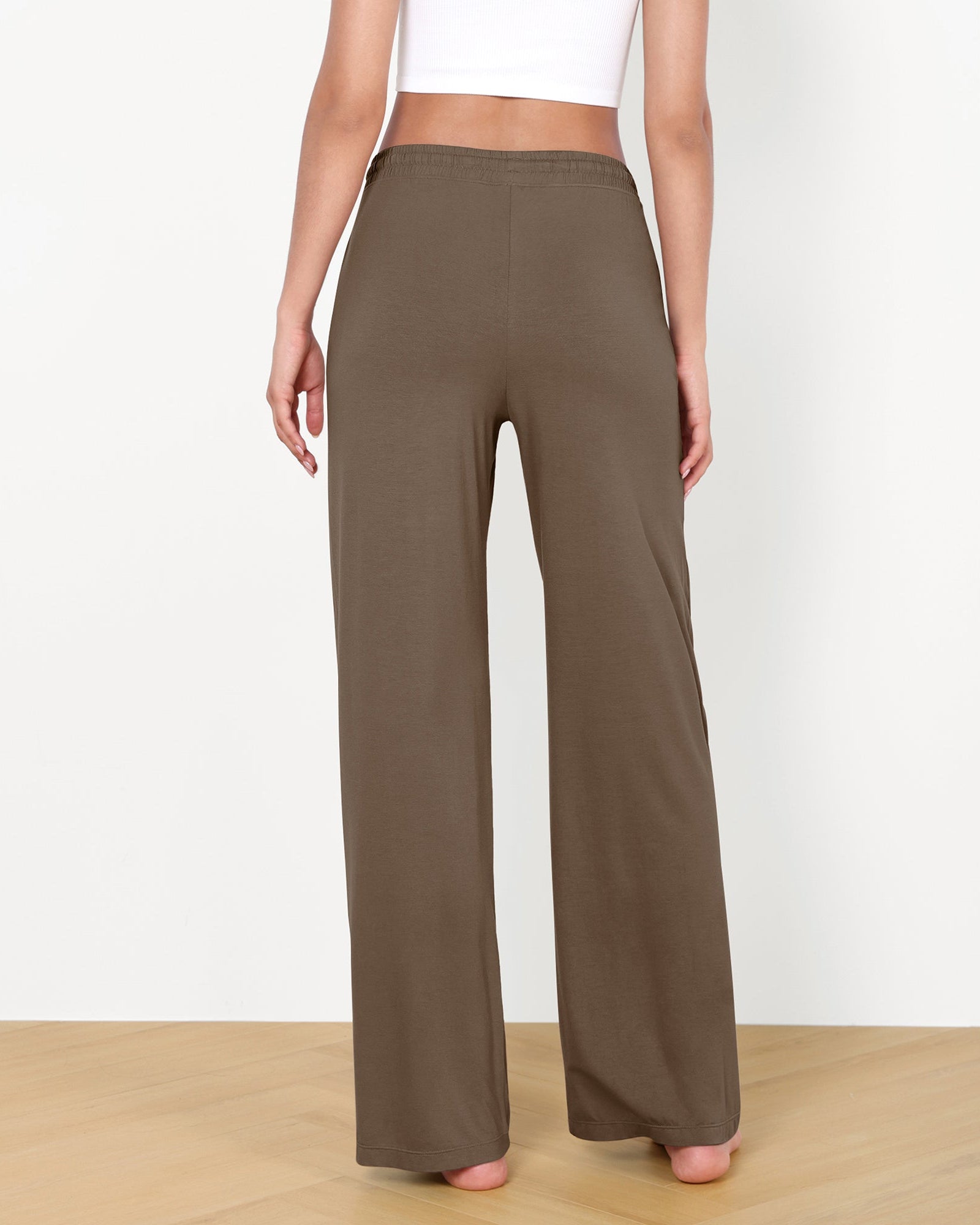 30 Drawstring Lightweight Loose Comfy Lounge Pants with Pockets - ododos