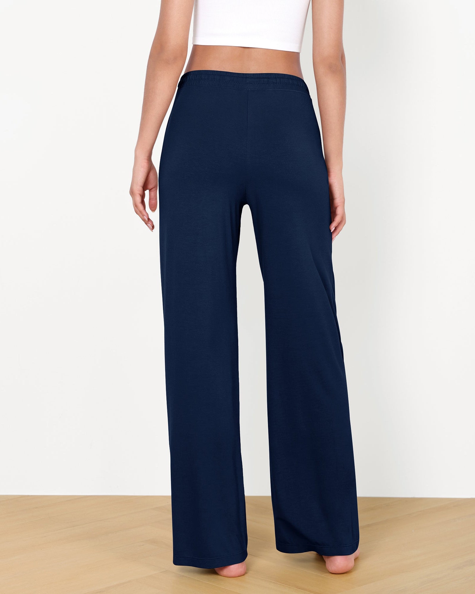 30 Drawstring Lightweight Loose Comfy Lounge Pants with Pockets - ododos