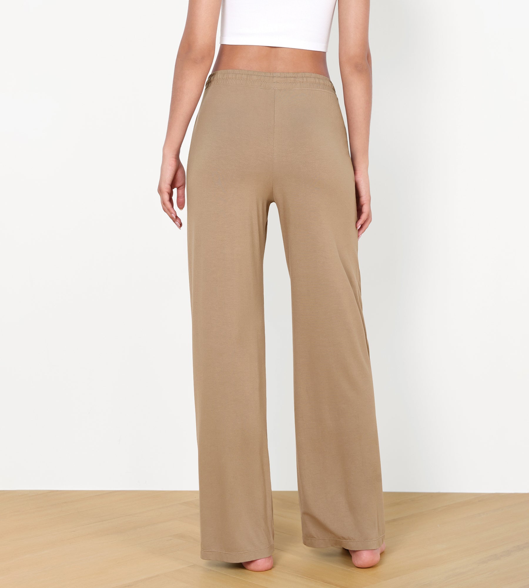 30 Drawstring Lightweight Loose Comfy Lounge Pants with Pockets - ododos