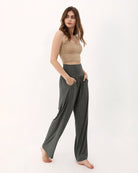 28 Wide Leg Palazzo Loose Comfy Lounge Pants with Pockets - ododos