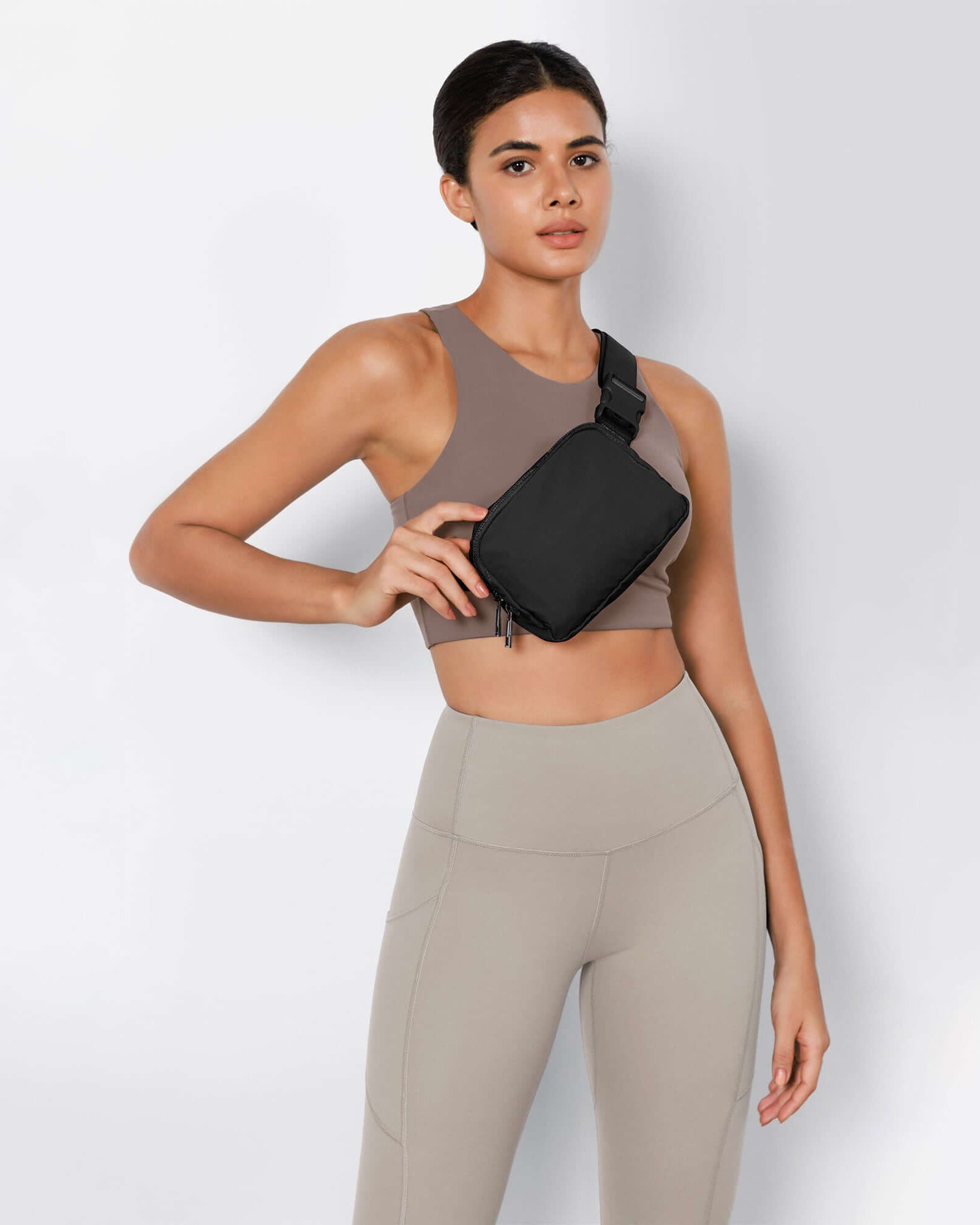 Unisex Two-Way Zip Mini Belt Bag - ododos