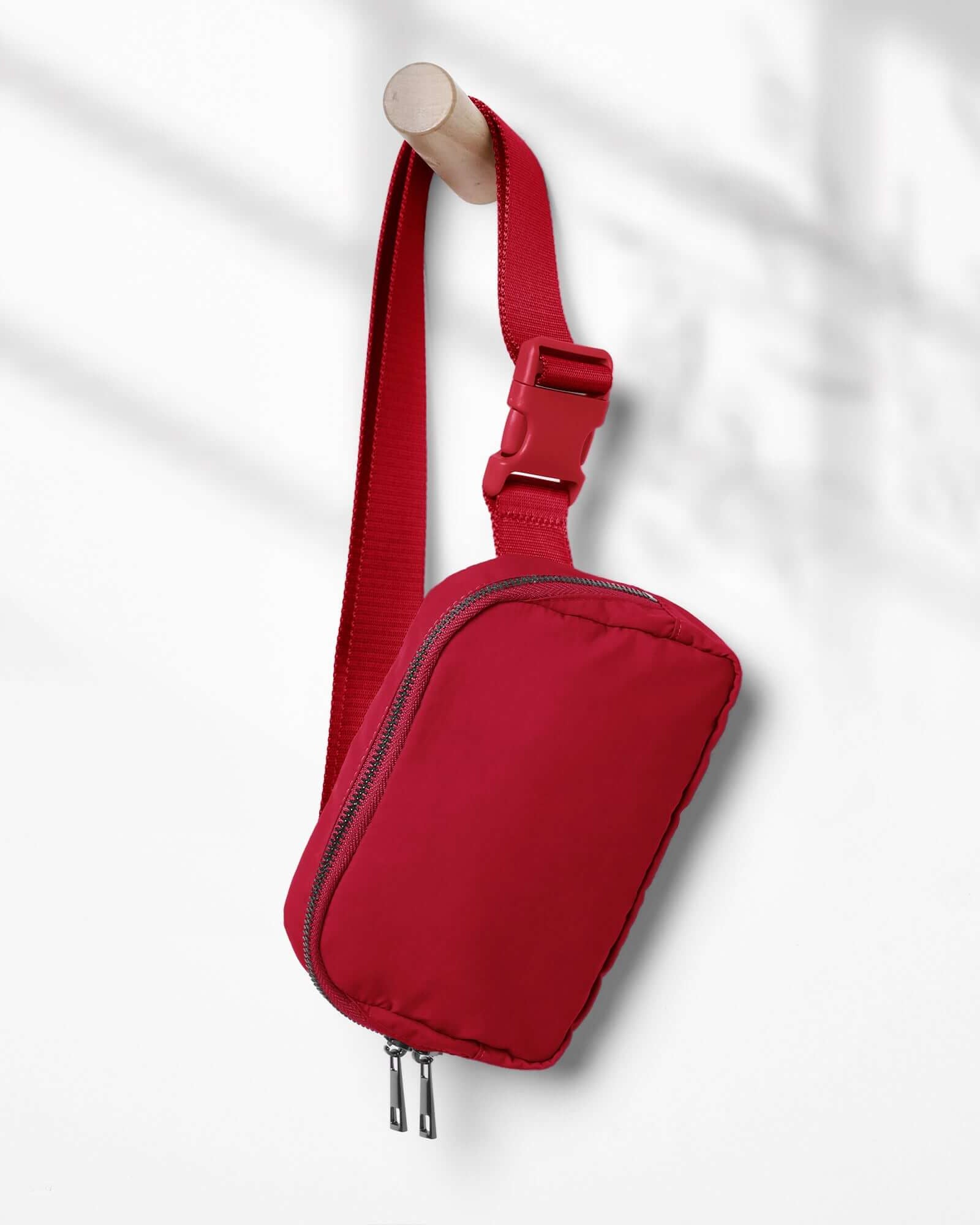 Unisex Two-Way Zip Mini Belt Bag - ododos