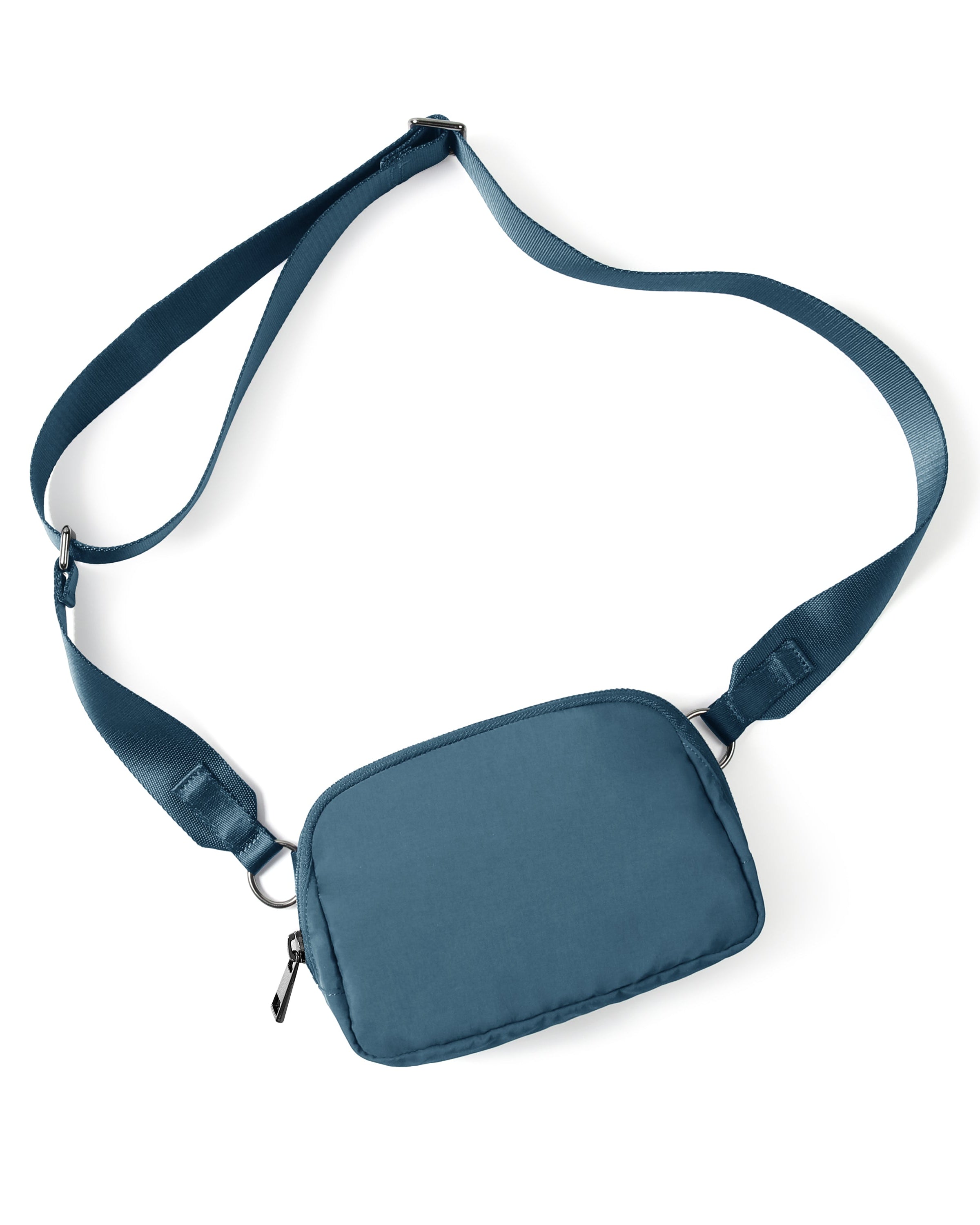Unisex Mini Crossbody Bag Blue 8 x 2 x 5.5 - ododos