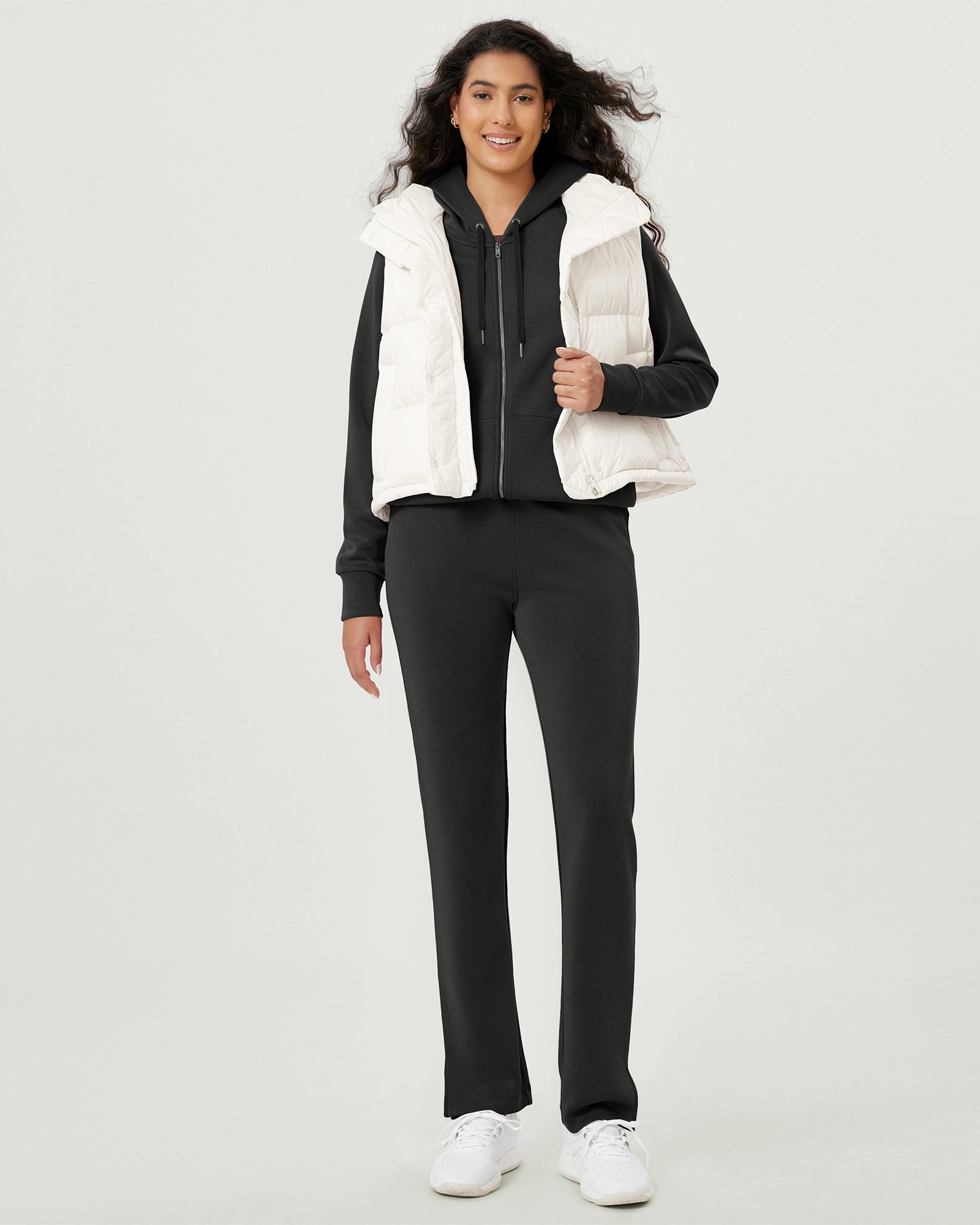 Modal Soft Full-Zip Hoodies Casual Jacket with Pockets - ododos