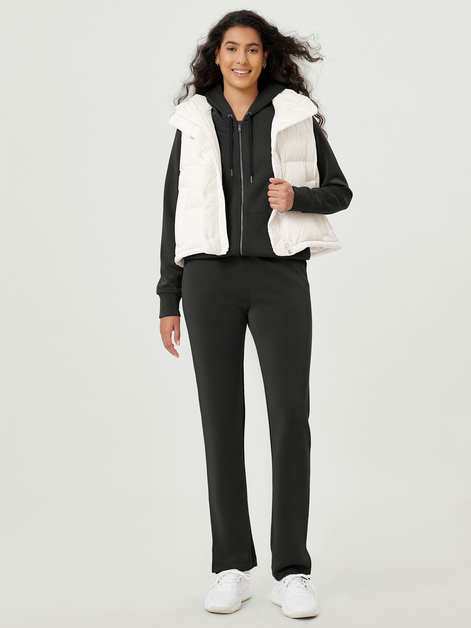 Modal Soft Full-Zip Hoodies Casual Jacket with Pockets - ododos