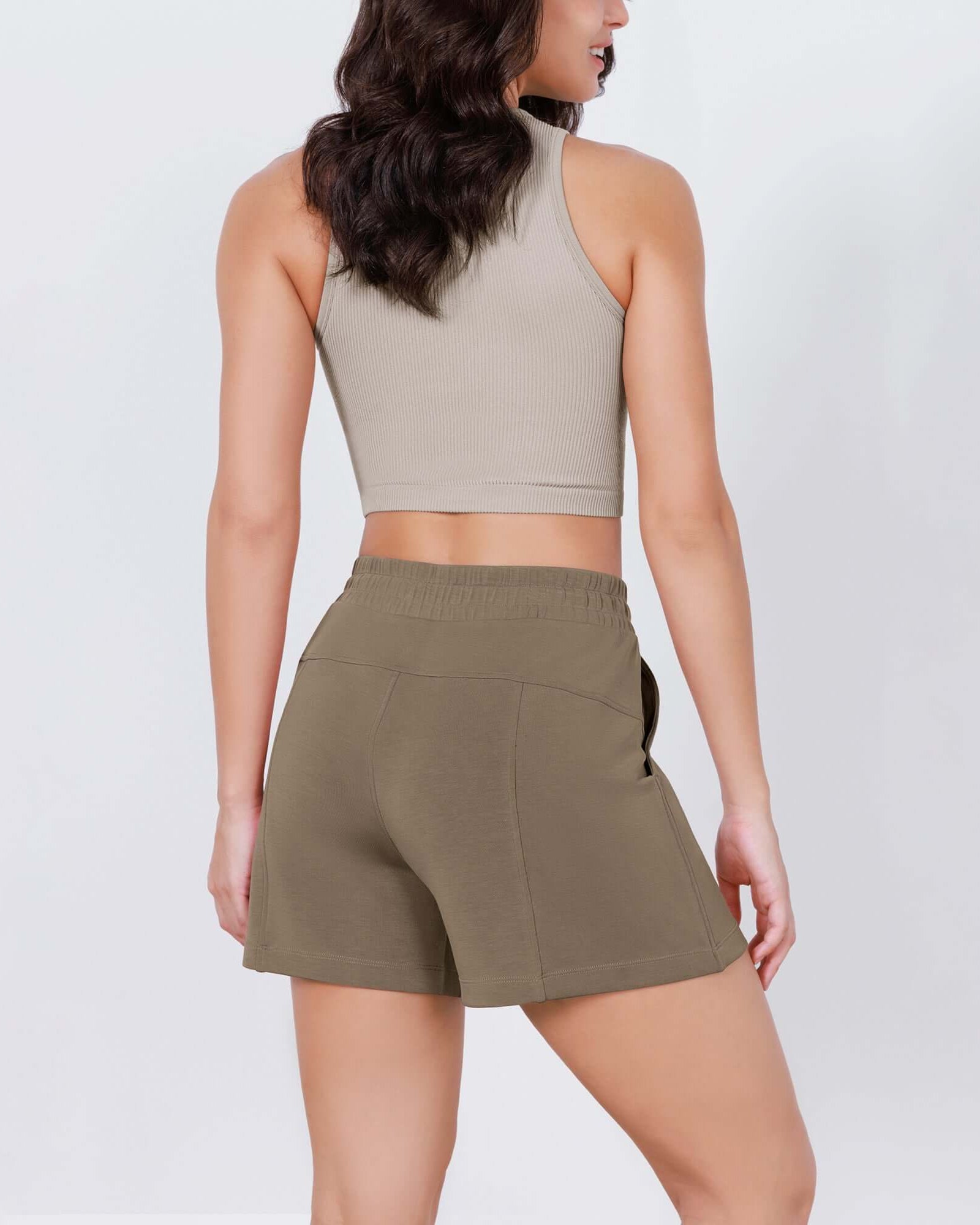 Modal Soft Adjustable Shockcord Relaxed Shorts - ododos