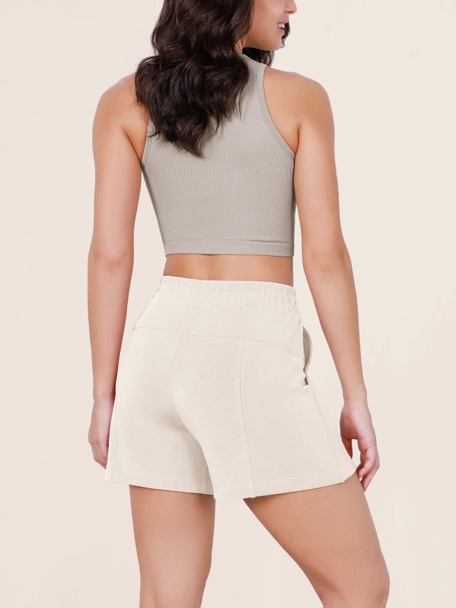 Modal Soft Adjustable Shockcord Relaxed Shorts - ododos