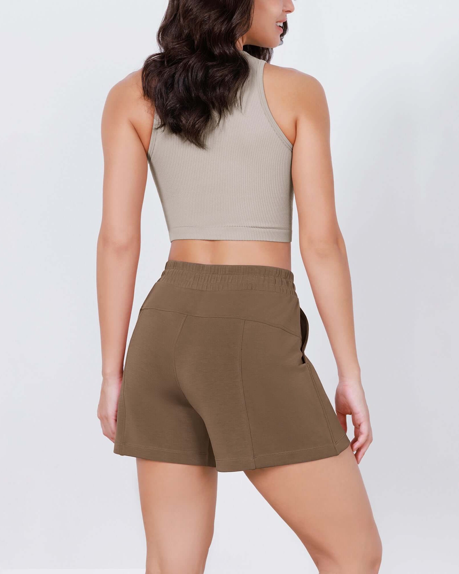 Modal Soft Adjustable Shockcord Relaxed Shorts - ododos