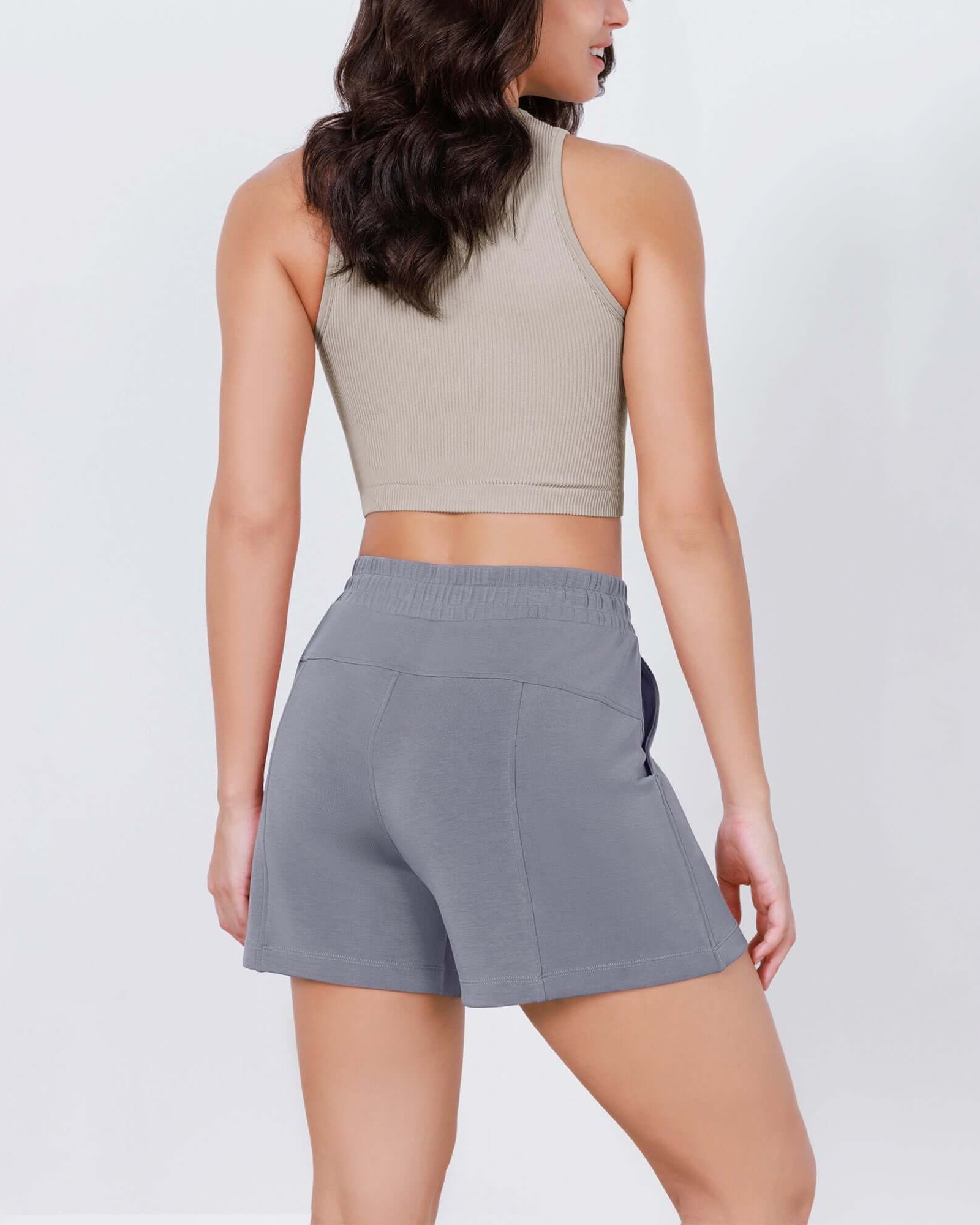 Modal Soft Adjustable Shockcord Relaxed Shorts - ododos