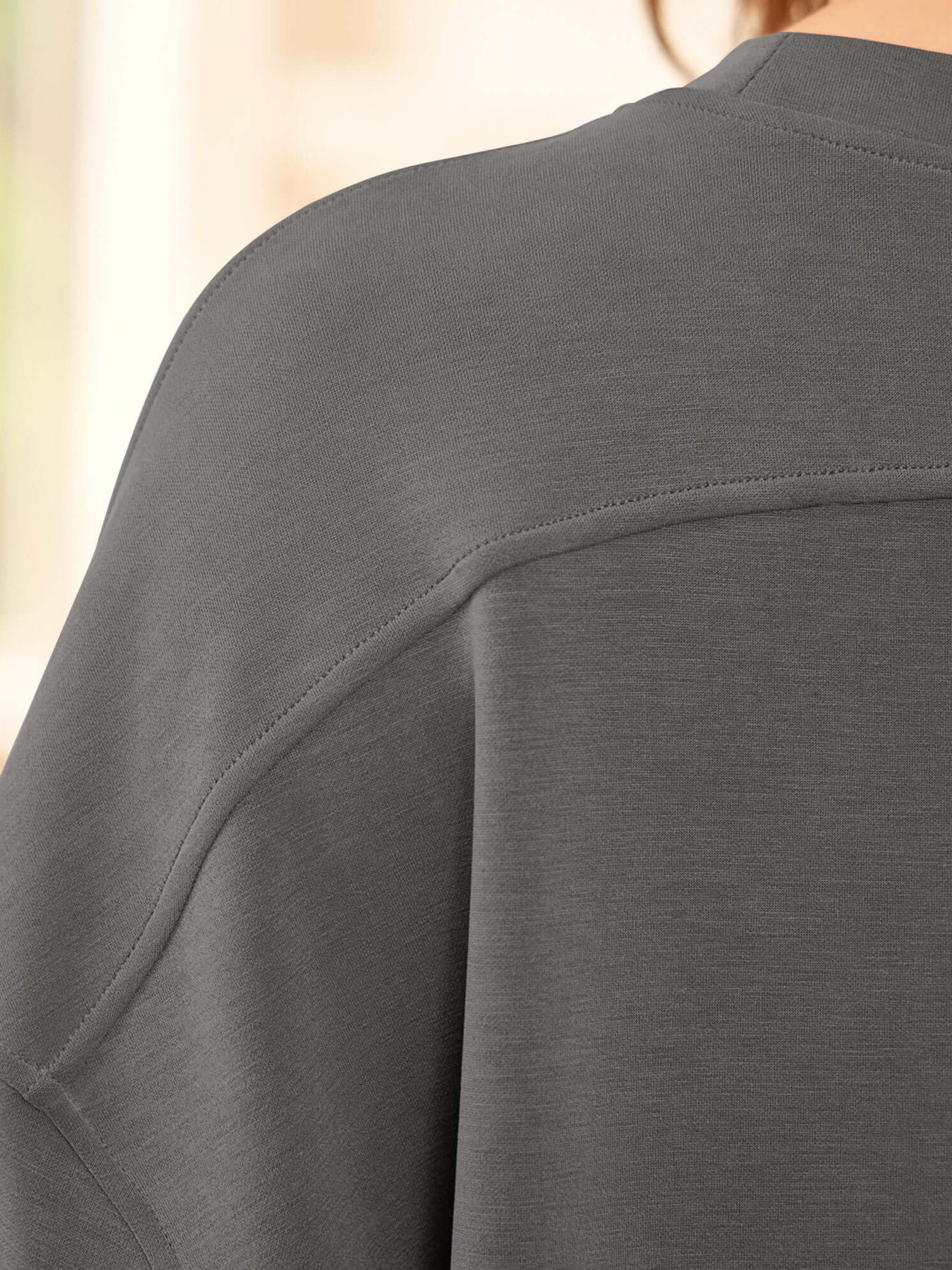 Modal Soft Oversized Crew Neck Short Sleeve T-Shirts - ododos