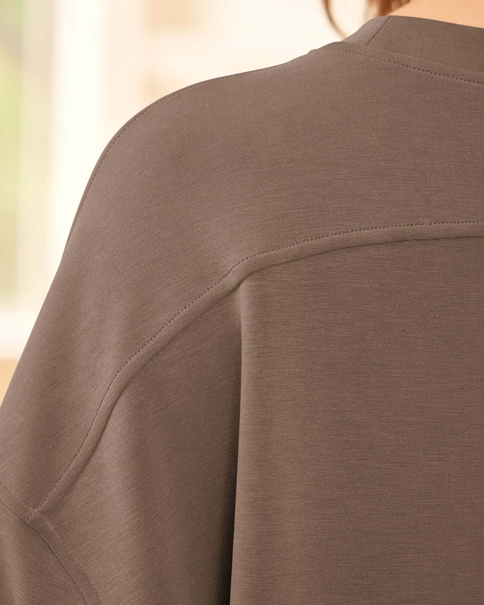 Modal Soft Oversized Crew Neck Short Sleeve T-Shirts - ododos